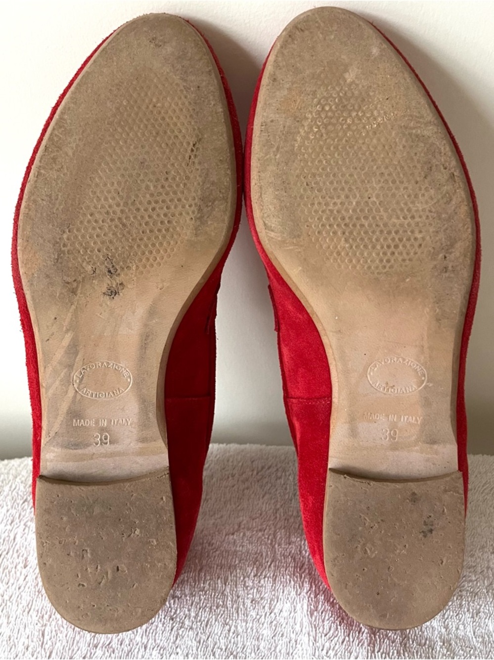Riccardo Boccia Italian Suede Loafers 39 - Picture 3 of 4